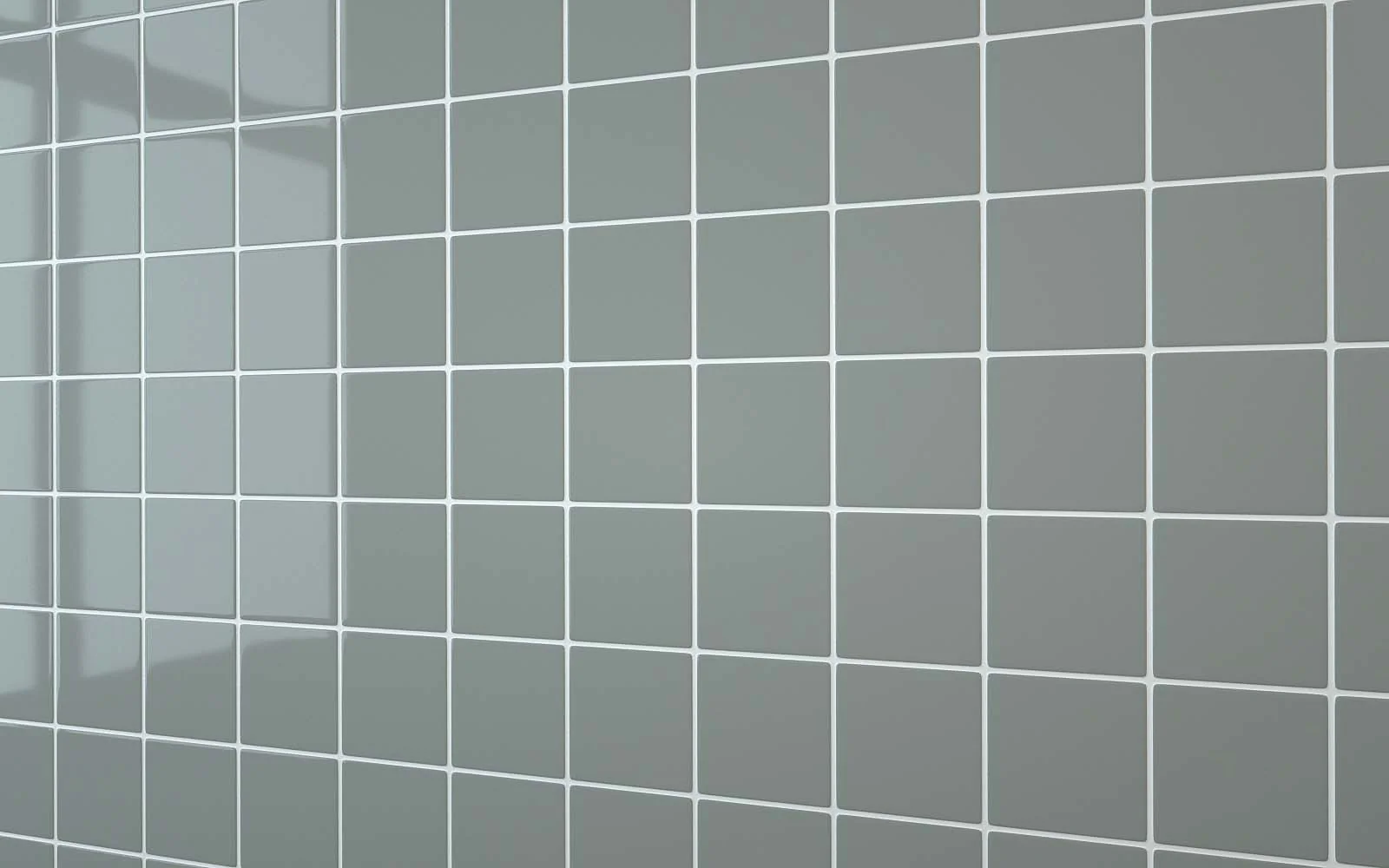 Sample: 100 Tile Dark Grey With White Grout